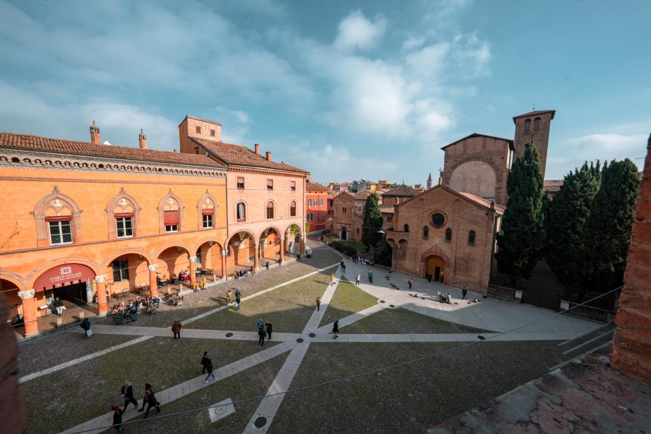 Piazza Santo Stefano Con Vista Διαμέρισμα Μπολόνια Εξωτερικό φωτογραφία